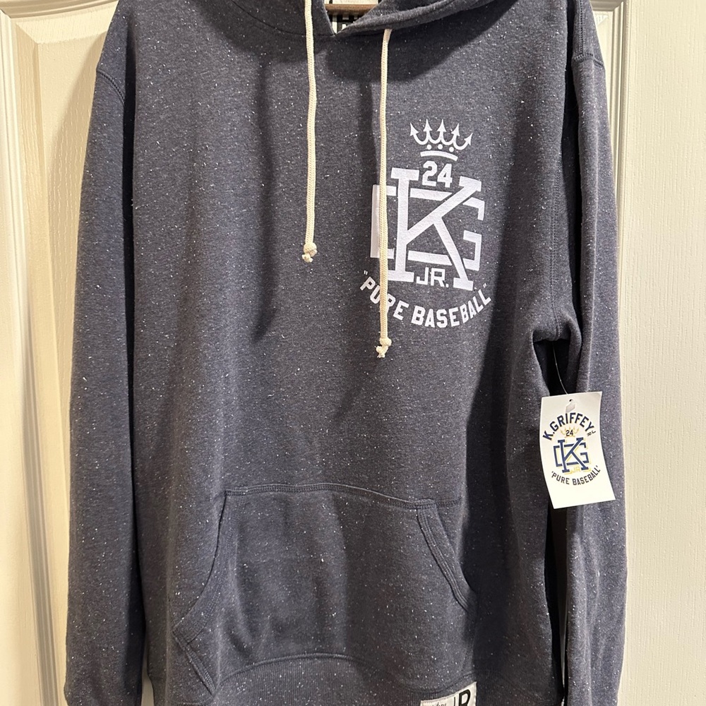 Roots of Fight Griffey Men's Navy Hoodie